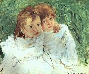 Mary Cassatt The Sisters china oil painting reproduction